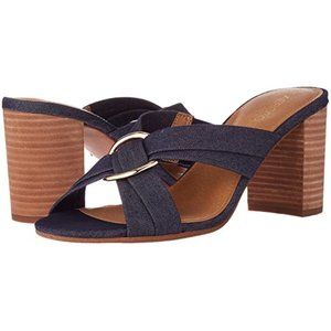 NIB! - Aerosoles Highwater - Denim Fabric - Size 8M - High Heeled Sandal